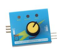 Tuesoa Servo Tester CCPM Consistency Master Checker 3CH 4.8-6V