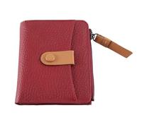 Tuesoa Short Wallet Women Layer Card Pouch Zipper Women'S Wallet Outdoor Card Pouch