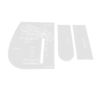 Tuesoa Sling Bag Acrylic Template,Leather Pattern Acrylic Leather Templates for Capacity Crossbody Backpack,-42