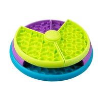 Tuesoa Slow Feeder Dog Bowl 3 Levels, Reduces Boredom and Anxiety Dog Food Puzzle Feeder, Non-Slip Interactive Dog Feeder