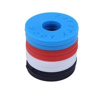 Tuesoa Strap Locks (4 Pair) - 2 Red, 2 Blue, 2 Black, 2 White