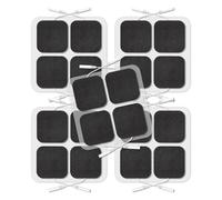 Tuesoa TENS Unit Replacement Pads, TENS Unit Pads 2x2inch 20 Pcs Reusable Self-Adhesive Electrodes Pads