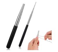 Tuesoa Wire Wrap Mandrel 1.5mm-10mm Wire Wrap Around Wire Rod Jump Ring Bead Jewelry Forming Rod Practical Mini Coil Jig DIY