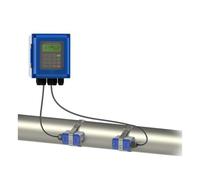 TUF-2000B Wall-mounted Ultrasonic Flowmeter TS-2 TM-1 TL-1 Clamp-on Transducer Digital Liquid Flow Speed Meter DN15-700mm High Sensitivity, Low Error(TS-2-HT-DN15-100mm)