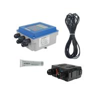 TUF-2000B Wall-Mounted Ultrasonic Flowmeter With Clamp-On TS-2 TM-1 TL-1 Transducer Digital Liquid Flow Meter High Sensitivity, Low Error(TL-1-DN300-6000mm)