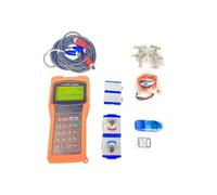 TUF-2000h Handheld Ultrasonic Flow Meter Digital Liquid Flowmeter With TS-2 TM-1 TL-1 Transducer For Copper/PVC Pipe DN25-6000 High Sensitivity, Low Error(Host-S and M)
