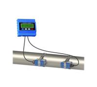 TUF-2000M Digital Liquid Flowmeter Ultrasinic Flow Module With Clamp-on TS-2 TM-1 TL-1 Sensor DN15-DN6000 For Copper/PVC Pipe High Sensitivity, Low Error(HOST WITH TS-2-HT)