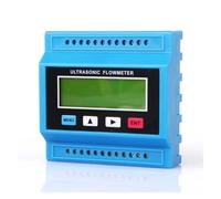 TUF-2000M Digital Ultrasonic Flowmeter Split Type Liquid Flow Meter Module With TS-2 TM-1 TL-1 Sensor For Copper/PVC Pipe Precise Readings(HOST WITH TS-2-HT)