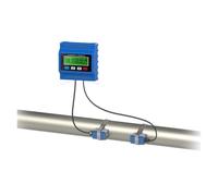 TUF-2000M Ultrasonic Liquid Flow Meter With LCD Display TS-2 TM-1 TL-1 Transducer Sensor For Copper/PVC Pipe DN15~DN6000 High Sensitivity, Low Error(Host Plus TS-2)