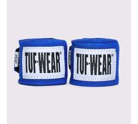 Tuf Wear Cotton Thumb Loop Hook And Loop Under Gloves Boxing Training Competition Combat MMA Handwraps, Junior, 1.5m, Blue, TW15685Blue