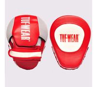 Tuf Wear Cruise Gel Curved Pads - Red - One Size