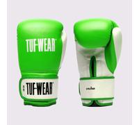 Tuf Wear Cruise Training Gloves - Green / White - 14oz