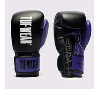 Tuf Wear Falcon Hook & Loop Training Gloves - Black / Purple - 12oz