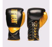 Tuf Wear Falcon Lace Training Gloves - Black / Gold - 16oz
