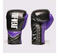 Tuf Wear Falcon Lace Training Gloves - Black / Purple - 16oz