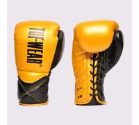 Tuf Wear Falcon Lace Training Gloves - Gold / Black - 16oz