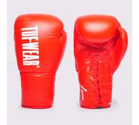 Tuf Wear Legend LACE UP Training Gloves - Red - 10oz