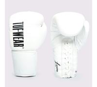 Tuf Wear Legend LACE UP Training Gloves - White - 14oz