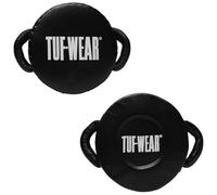 Tuf Wear Legend Premium Leather Round Multi Layered Large And Small Target Area Light Weight Boxing Training Coaching Punch Shield, Black, TW34909BLAC