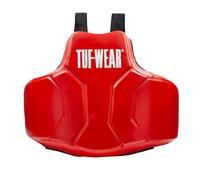 Tuf Wear Synthetic Leather Coaching Boxing Training Companion Coach Combat MMA Buckle Fastening Apollo Body Shield, Red , TW24479Red