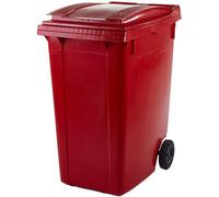 TUFF 360 Litre Wheelie Bins (Red)