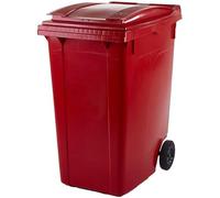 TUFF 360 Litre Wheelie Bins (Red)