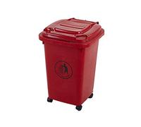 TUFF 50 Litre Wheelie Bins (Red)