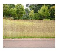 Tuff Concepts Garden Screening Roll Wooden Fence Panel 4m Natural Peeled Reed (4m x 1m)