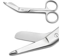 Tuff Cut Scissors 5.5” Trauma Shears - First Aid Medical Bandage Scissors for Nurses, Paramedics, Doctors, Emergency & Rescue - Tough Stainless Steel EMT Shears with Blunt Tip Silver