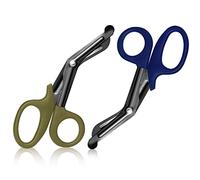 Tuff Cut Scissors Bandage Scissor EMT Trauma Shear Utility Bandage Fire Rescue Cut Scissor for Nurses Emergency Room 2Pcs
