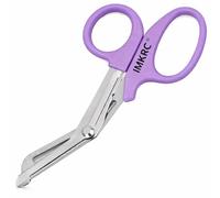 Tuff Cut Scissors Tough Shears First Aid Nurse Paramedic Emergency EMT for Nurses, Doctors, Firefighters, Paramedics (Lilac, Large 7.5'')