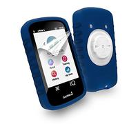 TUFF LUV [Compatible With Garmin Edge 1030 & Plus] Silicone case & screen protection - Blue
