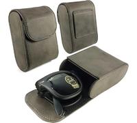 TUFF LUV Folding Case Compatible With Ray-Ban Wayfarer & Clubmaster | Fits Persol PO714, Magnetic closure, Cleaning cloth, Belt loop, Crush resistant, PU leather, Soft lining