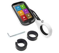 TUFF LUV Lollipop Out-Front Handlebar Mount Compatible With Mio Cyclo GPS - White