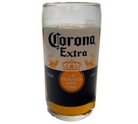TUFF LUV Official Nucleated Corona Extra Half Pint Beer Glass - Clear, 1/2 Pint