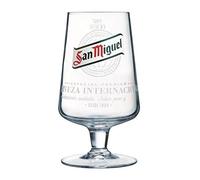 San Miguel Nucleated Pint Glass -