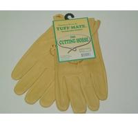 Tuff Mate Gloves Mens Tuff Mate 1301 Cutting Horse Glove S Beige
