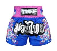 TUFF Sport MS686 Dragonforce Muay Thai Shorts Blue/Pink