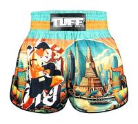 Tuff Sport Muay Thai Boxing Shorts Retro Shorts Classic Slim Cut MMA Kickboxing Workout Set Training