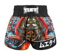 Tuff Sport Muay Thai Boxing Shorts, Retro Style, Classic Slim Fit, MMA, Kickboxing, Workout Set, Clothing, Training, M