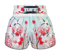 Tuff Sport Muay Thai Boxing Shorts, Retro Styles, Classic Slim Cut, MMA, Kickboxing, Workout Set, Tuf-rms114-mtc, Medium