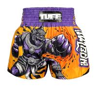 Tuff Sport Muay Thai Shorts Boxing Shorts Traditional Style Workout MMA Training Pants (M, TUF-MS688-ORG)
