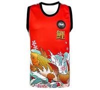 Tuff Sport Tank Top Muay Thai Boxing Vest Top Workout Shirt Sleeveless Gym Fitness Training, Tuf-tt109, XL