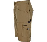 Tuff Stuff Men Heavy Duty Combat Work Summer Shorts Pro Trade Multi Pockets 822 (Sand, 38" Waist)