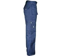 Tuff Stuff Professional Work Trouser for Mens Heavy Duty Inner Leg 30 Inch Regular (32, Navy)