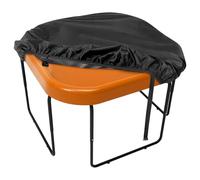 Tuff Tray Cover 100x100x10cm (Black) - Waterproof, Anti-Mould Resistant, Elastic Edge, Durable Protective Cover for Outdoor Play Tuff Tray Accessories