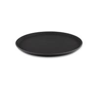 Tuffgrip Super Plastic Rubberized Anti-Skid, Non-Slip Food Tray, Round, 16" / 40cm Diameter, Black