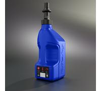 TUFFJUG TUFF JUG 2.5G/10L Blue Tuff Jug with Black Ripper Cap G3, black