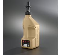 TUFFJUG TUFF JUG 2.5G/10L Desert Tan Tuff Jug with Black Ripper Cap G3, black