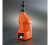 TUFFJUG TUFF JUG 2.5G/10L Orange Tuff Jug with Black Ripper Cap G3, black